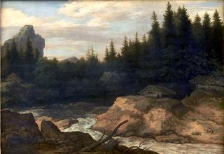 The River in the Pine Forest