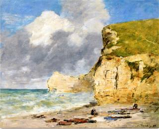 Étretat, the Falaise d'Amont