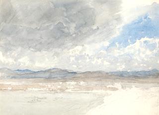 A Coastal Landscape in North Wales, with an Approaching Squall