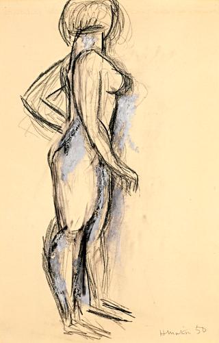 Standing Female Nude