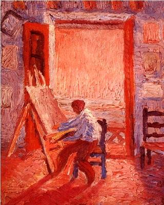 Self Portrait in the Studio