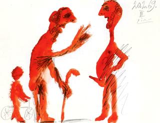 Three Standing Figures