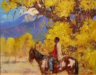 Indian on Horseback