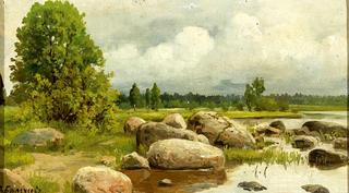 Landscape with Boulders