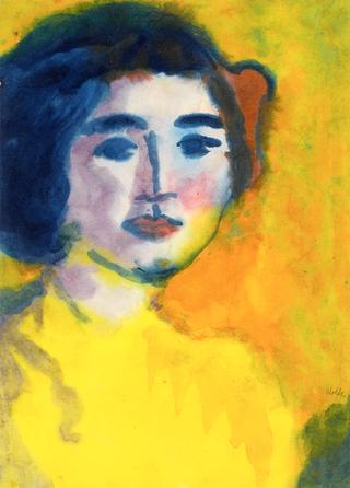 Portrait of a Woman in Golden Light