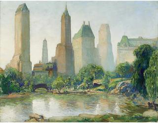 Central Park, Spring, Looking South