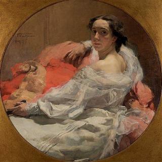 Woman on Sofa