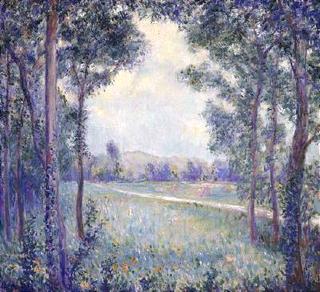 The Road to Limetz from Giverny