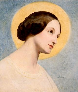 布拉尼基·克拉辛斯卡的艾尔比埃塔（伊丽莎）肖像
