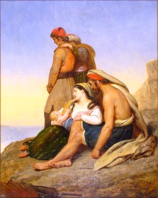 Greek Exiles on a Rock, Staring at Their Lost Homeland