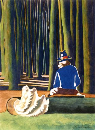 Poet in the Forest, Shell, Pit of Tabacco