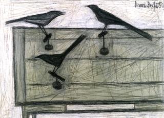 Three Birds on a Table