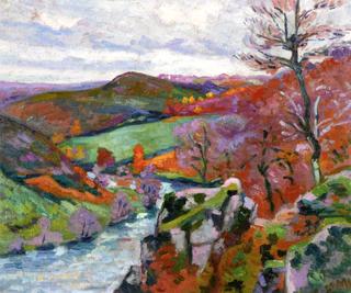 Landscape of la Creuse