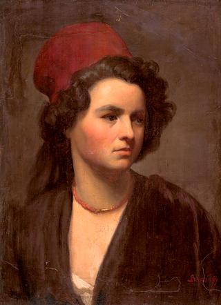 Portrait of a Girl in a Red Dress