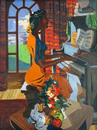 Jeune Fille au Piano