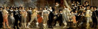 Officers and other members of the militia of district VIII in Amsterdam....