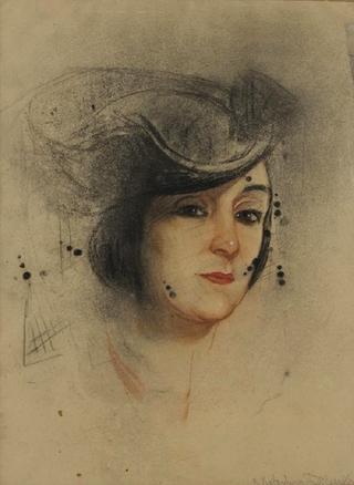 Portrait of Actress Tatiana Pavlova
