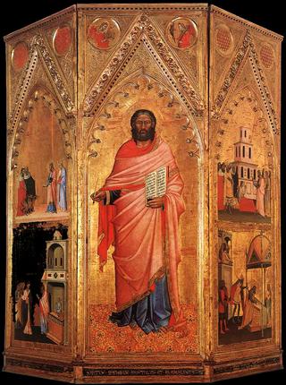 Saint Matthew with Scenes from his Life