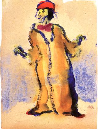 Actor with Long Coat