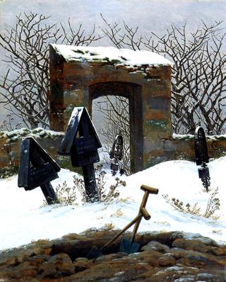 雪地墓地