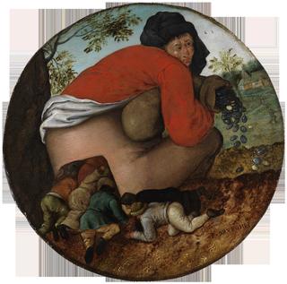 Man with the Moneybag and Flatterers