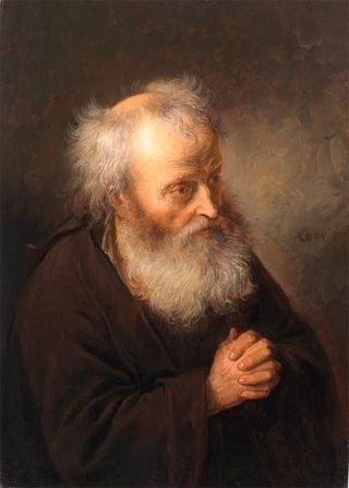 Old Man Praying