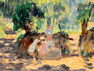 Saint-Tropez, Children at the Fountain