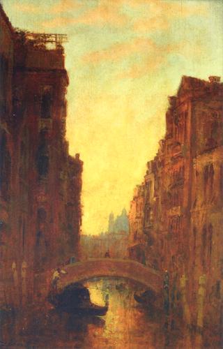 A Canal in Venice