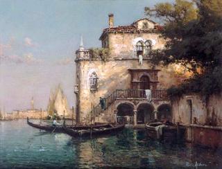A Conversation on a Venetian Backwater