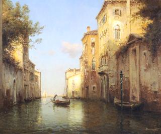 Venetian Canal Scene