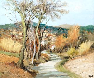 Road to Saint Paul de Vence