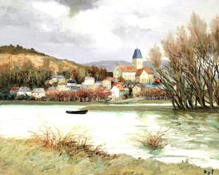 The Seine at Verneuil