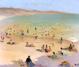 Beach in Brittany, Morbihan