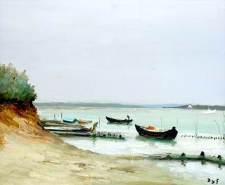 Oyster Bed in Brittany