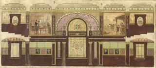 Mural Study #5, Council Room, Philadelphia City Hall