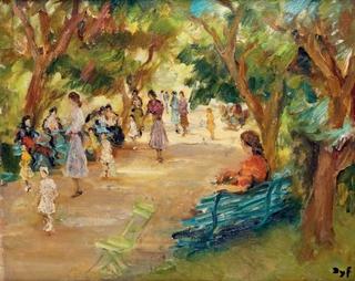 Paris, le Parc Monceau