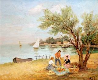 Picnic on the Gulf of Morbihan