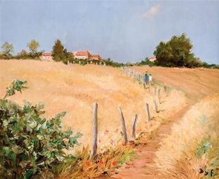 Turning Path in Brittany