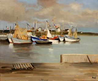 Boats in Brittany