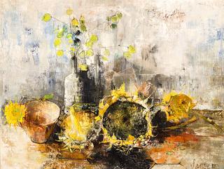 Still Life with Sunflowers