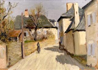 A Busy Street in Arles
