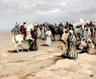 The Goat Market at Taroudant