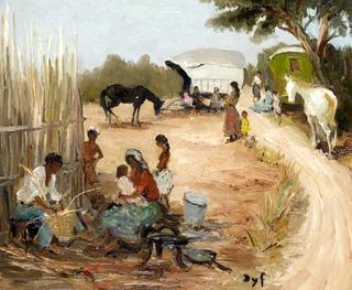 Gypsies in Camp