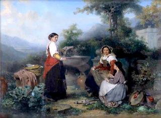 Near the Fountain