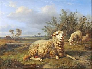 Sheep in a Landscape