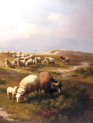 Sheep in a Landscape