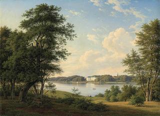 Sorø Academy seen from Sorø Lake