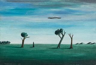 Figure in a Landscape