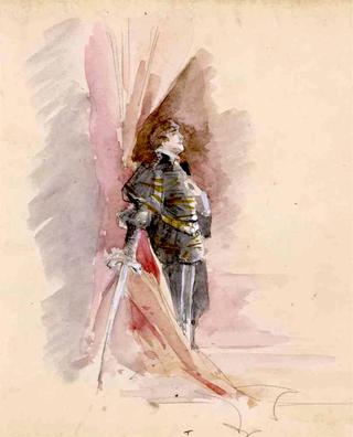 Sarah Bernhardt as Hamlet