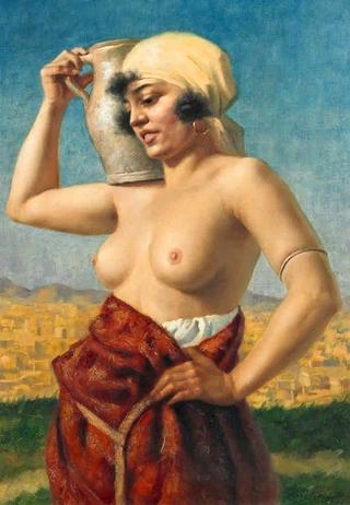 Oriental Woman with a Jug